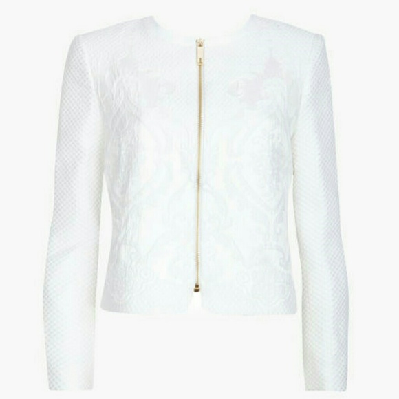 ted baker white jacket